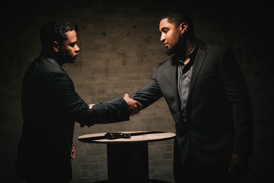 business negotiation handshake