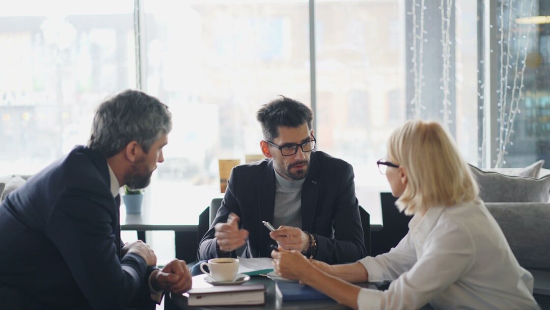 business professionals negotiating