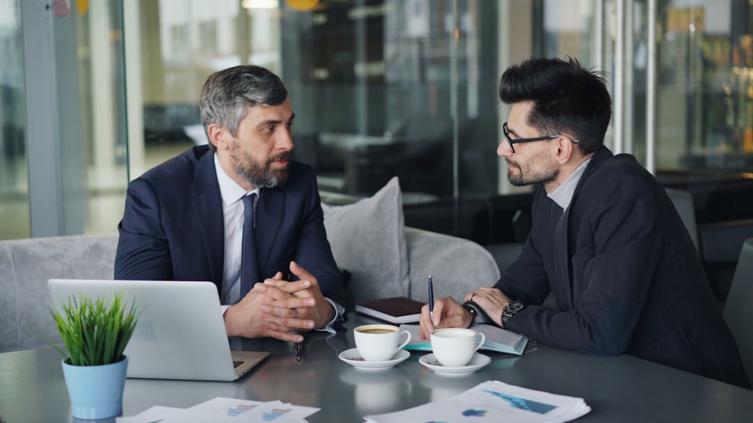 business professionals negotiating